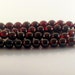 6mm AA Plus Superb Red Garnet Smooth Round Beads 7.5 inch strand For Handmade Jewelry Design