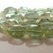 Green Amethyst Beads Faceted Nugget Focal AA Quality 18mm Gemstone For Handmade Jewelry Design