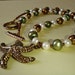 Summer starfish and freshwater pearl necklace
