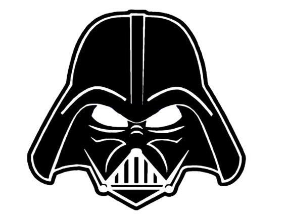 Items similar to Darth Vader vinyl decal star wars on Etsy