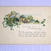 Beautiful St. Patrick's Day vintage postcard
