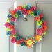 Paper Flower Wreath