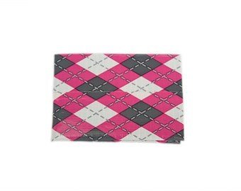 Krampus Plaid Yellow Wallet