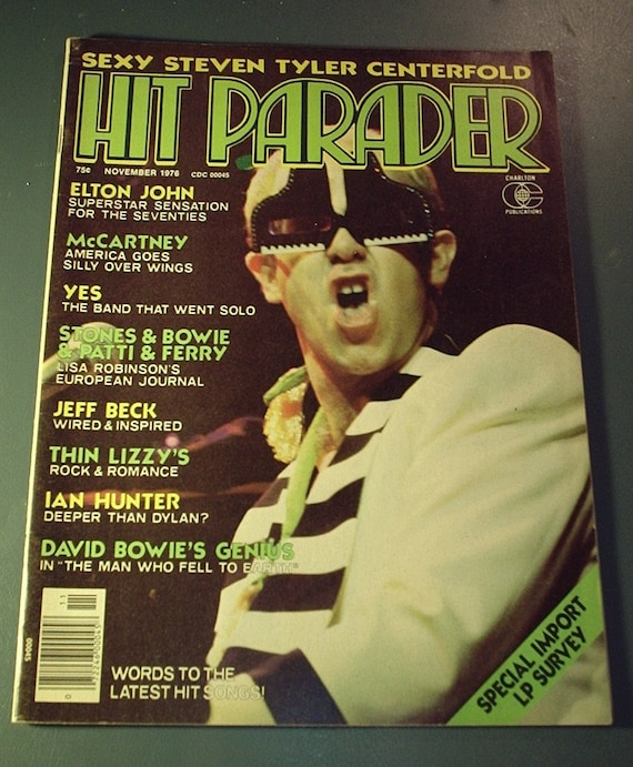 HIT PARADER magazine NOV. 1976 Elton John near by THEBIGMAMAFREAK