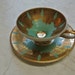 Vintage Teacup and Saucer Rudolph Wachter Bavaria Germany