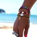 Studded Neon Friendship Bracelet