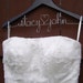 Wedding Dress Hanger, Bridal Wedding Hanger, Wedding Gift, Bridesmaid Gift, Bridal Hanger, Wedding Gift, Gift Wrap Included