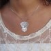 Vizsla - silver, dog jewelry - pendant and necklace