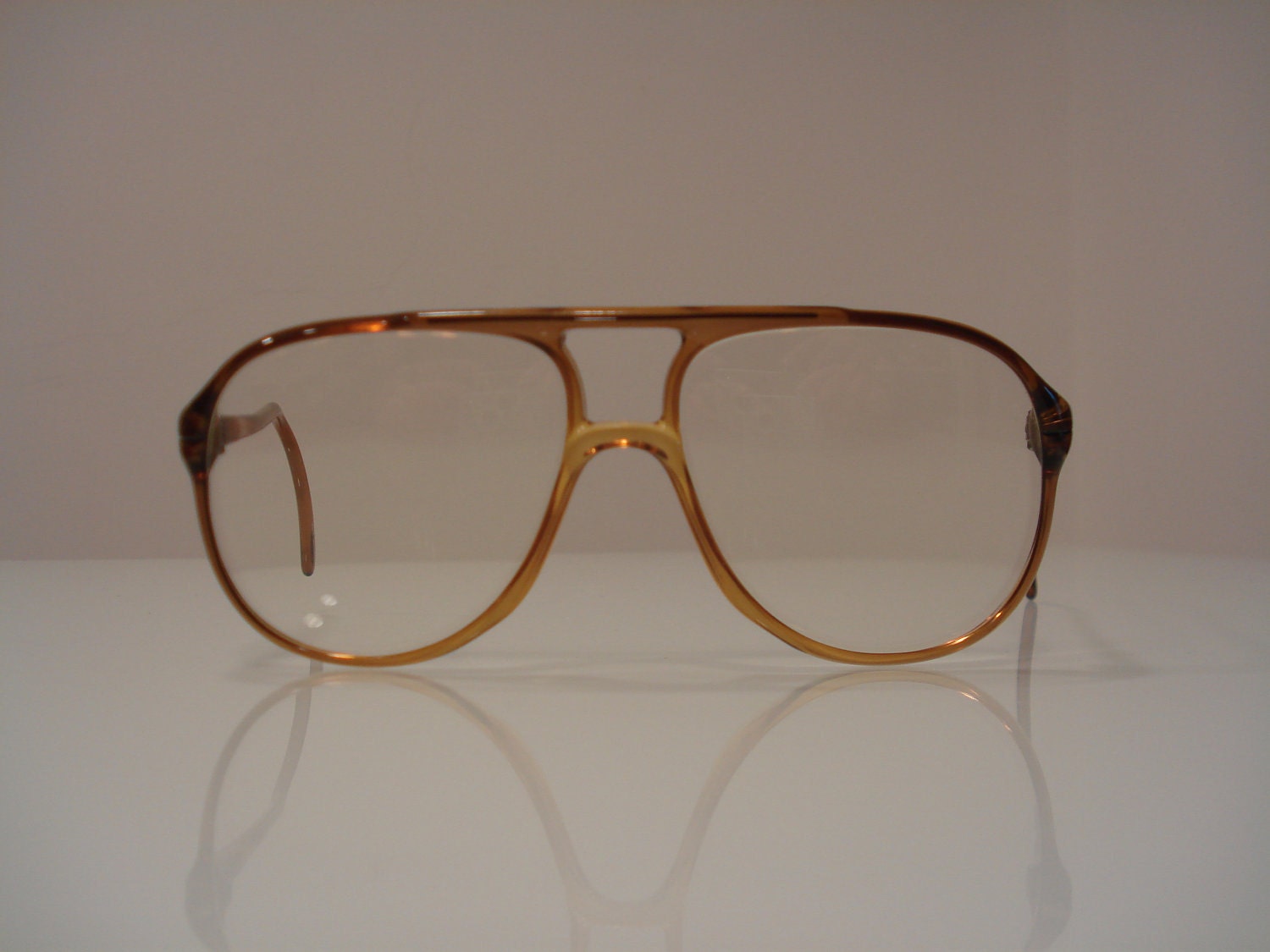 Vintage Aviator Zeiss Eyeglasses 1980s Retro Eyewear Unisex 