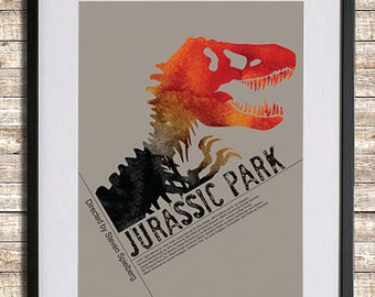 Jurassic Park Poster Print Jurassic Park Poster Print
