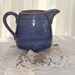 Blue Pottery Pitcher