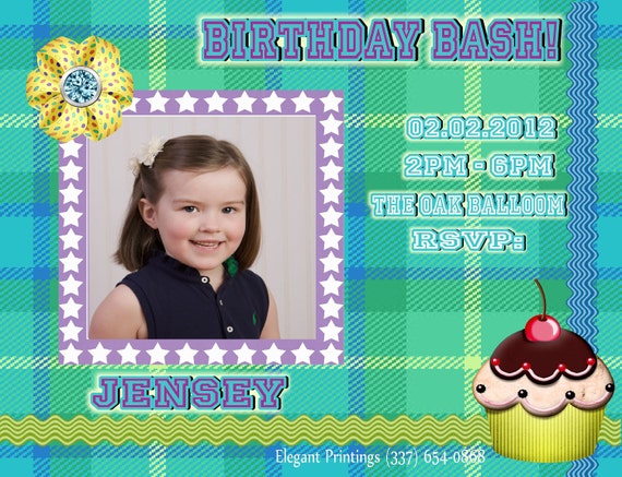 Personalized Birthday Party Invitations