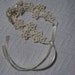 Floral tatted headband