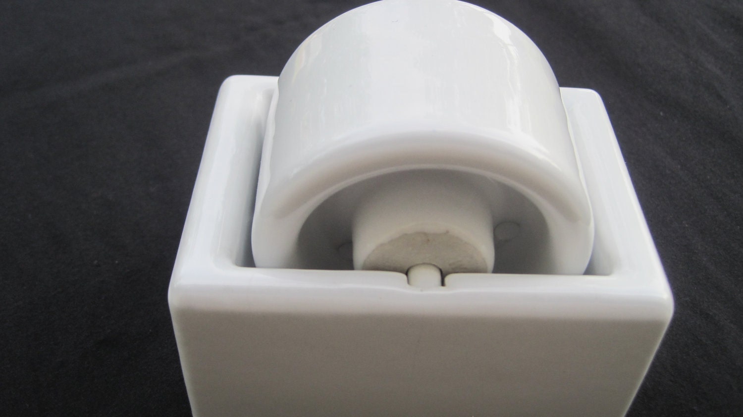 Vintage Office Supplies Porcelain Envelope Moistener Licker