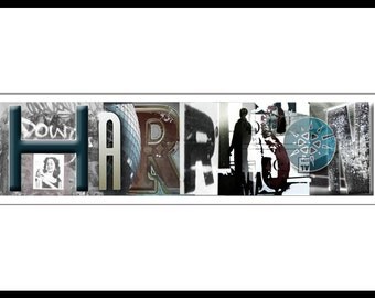 Custom designed photo name picture