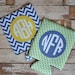 Personalized Koozies and Coasters, monogrammed favor, bridesmaid gift