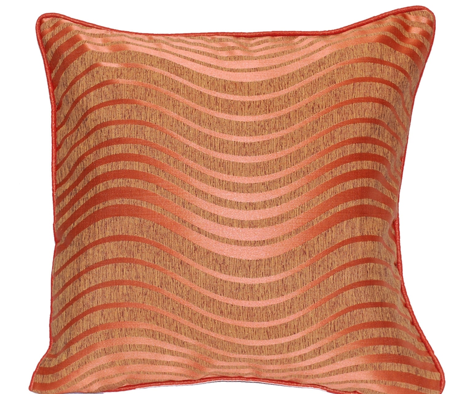 Peach Throw Pillow Coral Throw Pillow Decorative Throw