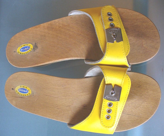 The Original Dr Scholls Exercise Sandals Made in Italy 8M
