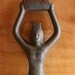 Female Figure Wood/Coal Stove Plate Lifter - Cast Iron