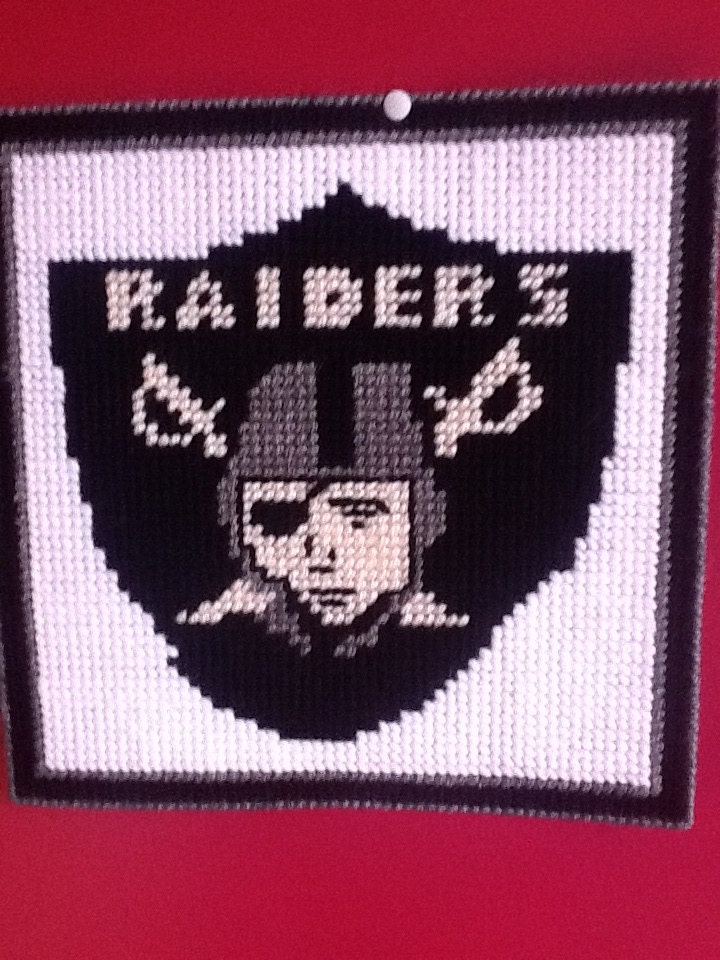 Raiders Logo by FourPawsCollectibles on Etsy