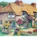 Vintage Perpetual Calendar Pretty Cottage
