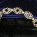 Garnet & Turquoise Bracelet - RESERVED FOR HELEN