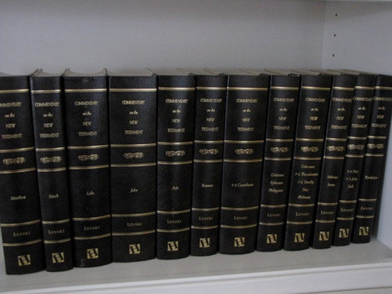 Complete 12 Volume Set of R.C.H. Lenski Commentary on the New