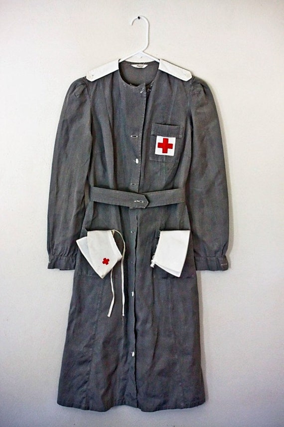 1940s WWII Red Cross Uniform
