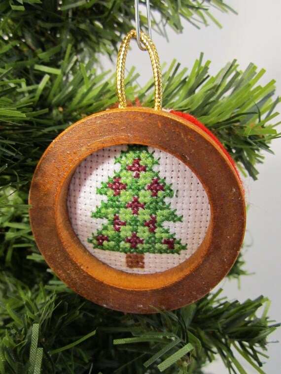 Folk Art Christmas Tree Christmas Tree Ornament