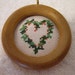 Folk Heart Christmas Tree Ornament