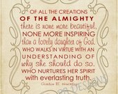 Items similar to Young Woman Inspirational Quote on Etsy