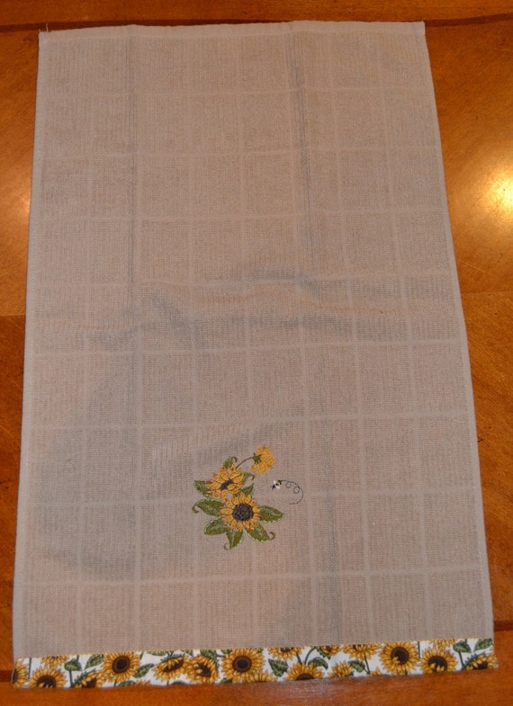Sunflower Kitchen Towels