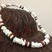 Puka Shell RASTA surf Necklace