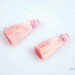 Yellow and Pink Color Yarn Tassel / 10mm x 35mm / EYP016-C (2pcs)