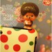 Monchhichi Cellphone Dust Plug. Smart Phone Dust Plug