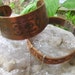 Vintage COPPER CUFF BRACELETS, Southwest Trendy 1950s Designs