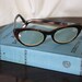 vintage 60's cats eye glasses cat eye tortoise shell girls eyeglasses
