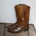 vintage ACME USA made leather cowboy western boots 8.5/9 ladies
