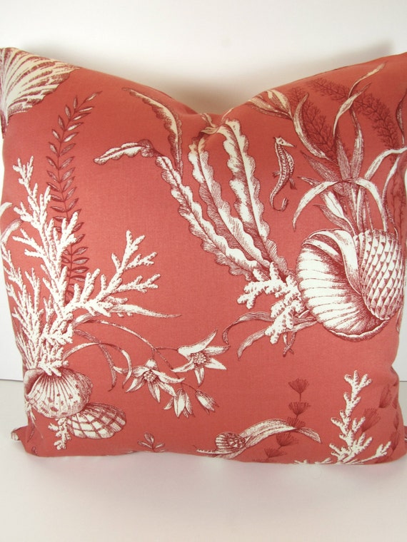 coral pillows