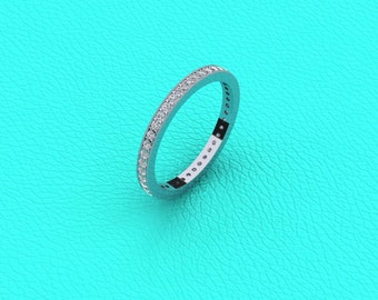 Pave eternity band