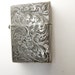 Vintage Sterling Silver Chased Zippo Lighter