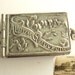 Vintage Victorian European Silver Miniature Chantalaine Watch RPPC Fob Charm Real Photo with Album Casino