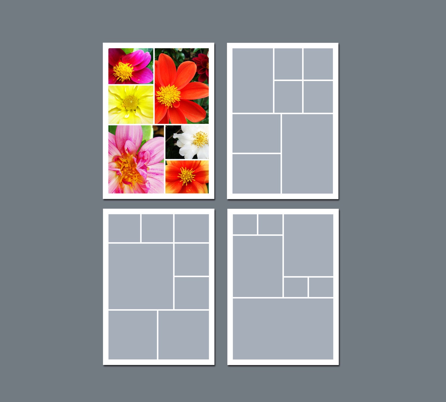 collage templates for photoshop free download