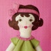 Grace - PDF Pattern Wool Felt Doll