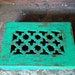 Vintage Distressed Teak Trinket Box