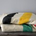 Wool Pendleton Style Stripe Blanket