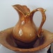 Vinatge Royal Haeger Large Wash Basin & Pitcher