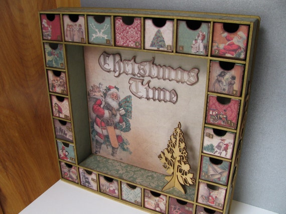 Christmas Advent Calendar vintage-look
