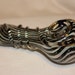 5 inch Black Snakes Inside Out Glass Pipe