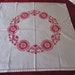 Beautiful swedish hand embroidered table cloth